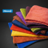 Kleawip microfiber towel stack for vehicle washing